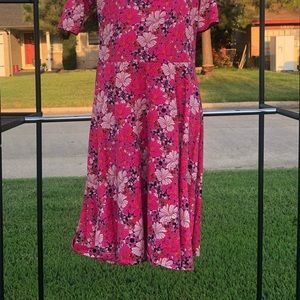 LuLaRoe Dresses - Adorable fun floral Lularoe Nicole dress LuLaRoe Dresses - Adorable fun floral Lularoe Nicole dress